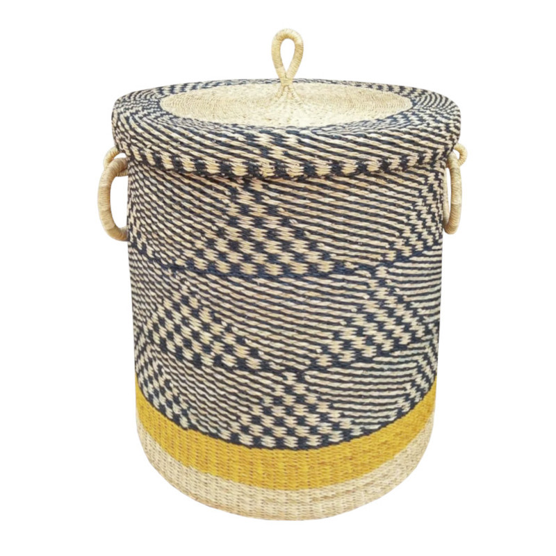 August  Laundry Hamper with Lid